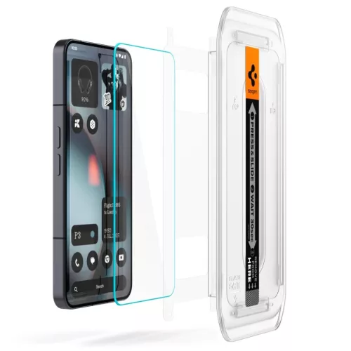  Nothing Phone 3 Átlátszó Spigen Glas.tr ”ez Fit” Edzett üveg -8800283312973 7 kép
