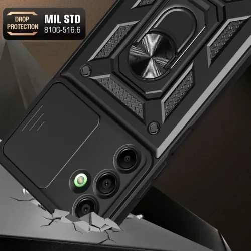 Samsung Galaxy A17 tok Tech-protect Camshield Pro Fekete-5906302332410 3 kép