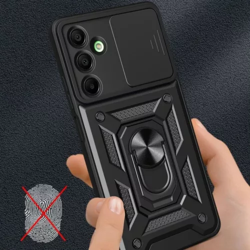 Samsung Galaxy A17 tok Tech-protect Camshield Pro Fekete-5906302332410 5 kép
