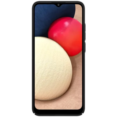 Nillkin Super Frosted Shield tok Samsung A02S fekete-6902048211872 2 kép