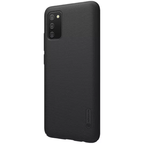 Nillkin Super Frosted Shield tok Samsung A02S fekete-6902048211872 4 kép