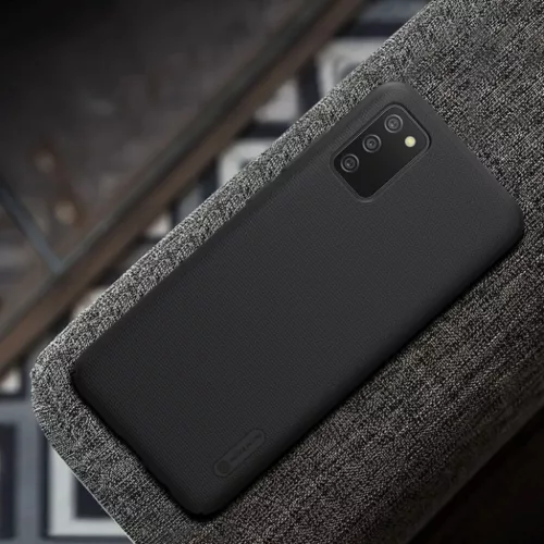 Nillkin Super Frosted Shield tok Samsung A02S fekete-6902048211872 10 kép