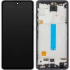LCD Kijelző Modul MP Samsung Galaxy A52 5G A526 / A52 A525 / A52s 5G A528, Utángyártott, Fekete