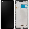 LCD Kijelzőmodul MP Samsung Galaxy A21s A217-hez, Aftermarket, Fekete
