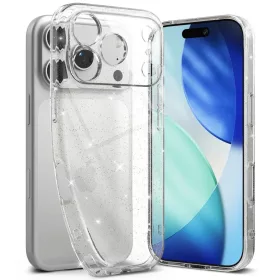 iPhone 17 Pro Max Ringke Air Glitter Clear tok