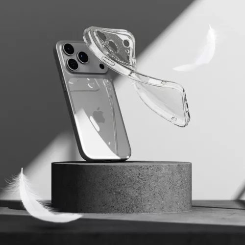 iPhone 17 Pro Max Ringke Air Glitter Clear tok-8800328810266 6 kép
