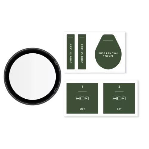 Xiaomi Mi Watch Hofi Glass Hybrid temperált üvegfólia fekete-6216990209826 2 kép