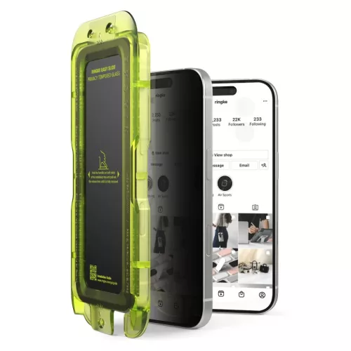 iPhone 17 Ringke Easy Slide privatizáló üvegfólia 2-pack-8800328811881 2 kép