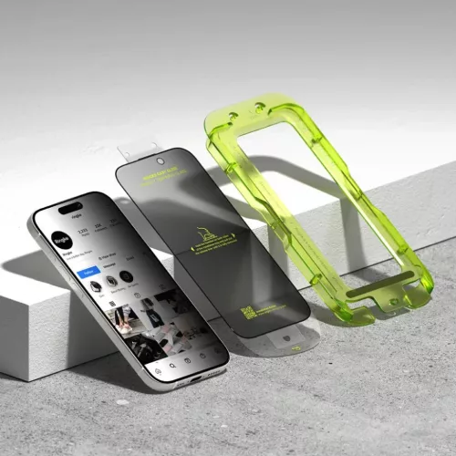 iPhone 17 Ringke Easy Slide privatizáló üvegfólia 2-pack-8800328811881 4 kép