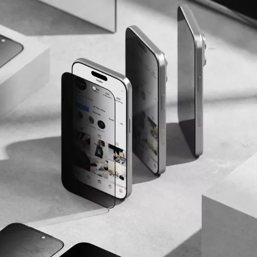 iPhone 17 Ringke Easy Slide privatizáló üvegfólia 2-pack-8800328811881 5 kép