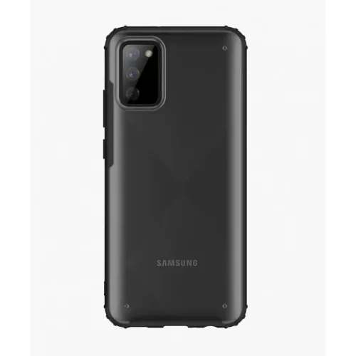 TECH-PROTECT Hybridshell Samsung A02S Fagyos Fekete tok-6216990209581 10 kép