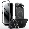 iPhone 17 Air Supcase Iblsn Ares Flip Mag Magsafe tok Fekete-843439159280 2 kép
