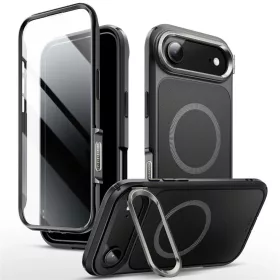 iPhone 17 Air Supcase Iblsn Ares Flip Mag Magsafe tok Fekete-843439159280 2 kép