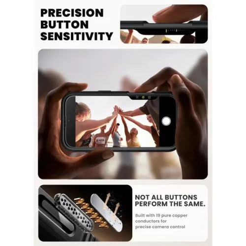 iPhone 17 Air Supcase Iblsn Ares Flip Mag Magsafe tok Fekete-843439159280 4 kép
