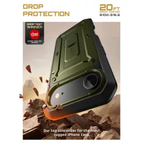 iPhone 17 Air Supcase Ub Pro zöld tok-843439159327 2 kép