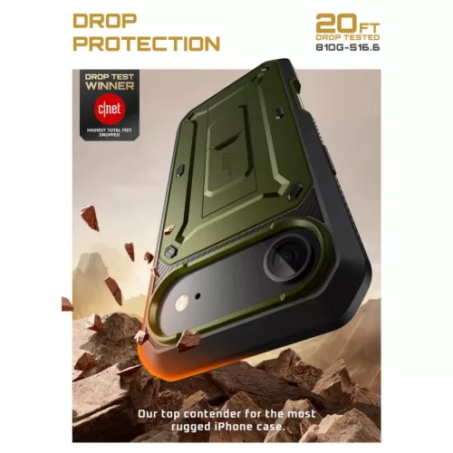 iPhone 17 Air Supcase Ub Pro zöld tok-843439159327 2 kép