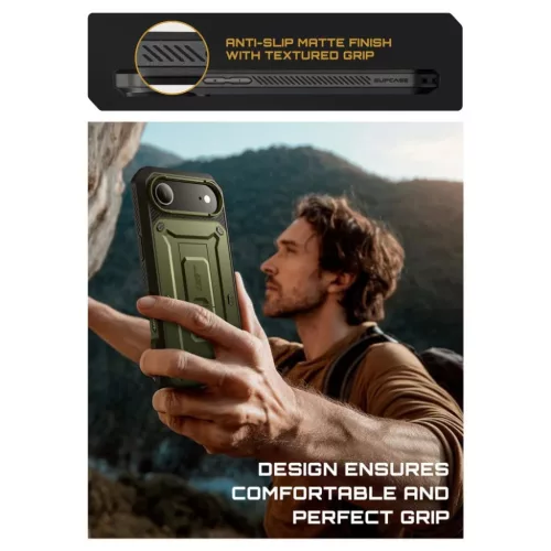 iPhone 17 Air Supcase Ub Pro zöld tok-843439159327 6 kép