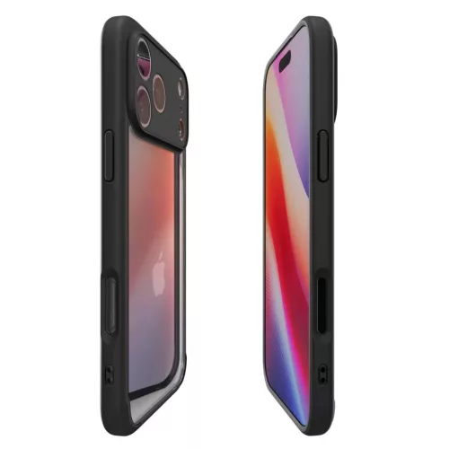 iPhone 17 Pro Max Spigen Ultra Hybrid tok matt fekete-8800283314113 6 kép