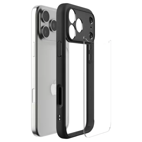 iPhone 17 Pro Max Spigen Ultra Hybrid tok matt fekete-8800283314113 7 kép