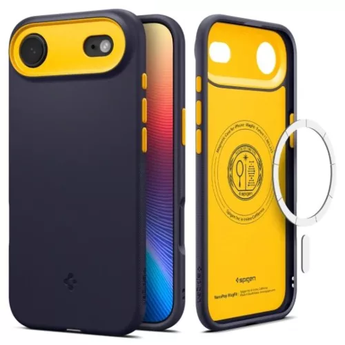 iPhone 17 Air Spigen Nano Pop Mag Magsafe tok Kék Áfonya Haditenger�-8800283314328 7 kép