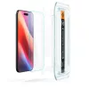iPhone 17 Air üvegfólia Spigen Glas.tr "EZ Fit" 2-pack Átlátszó-8800283309911 7 kép