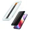 iPhone 17 Air Spigen Glas.tr "Ez Fit" 2-pack privát üvegfólia-8800283309928 3 kép
