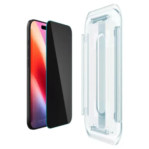 iPhone 17 Air Spigen Glas.tr "Ez Fit" 2-pack privát üvegfólia-8800283309928 4 kép
