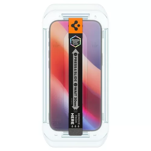 iPhone 17 Air Spigen Glas.tr "Ez Fit" 2-pack privát üvegfólia-8800283309928 5 kép