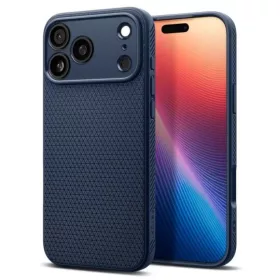 iPhone 17 Pro Spigen Liquid Air Haditengerészeti kék tok