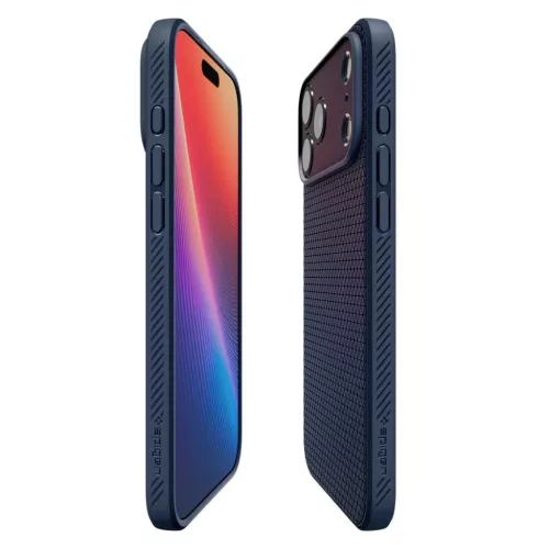 iPhone 17 Pro Spigen Liquid Air Haditengerészeti kék tok-8800283314649 8 kép