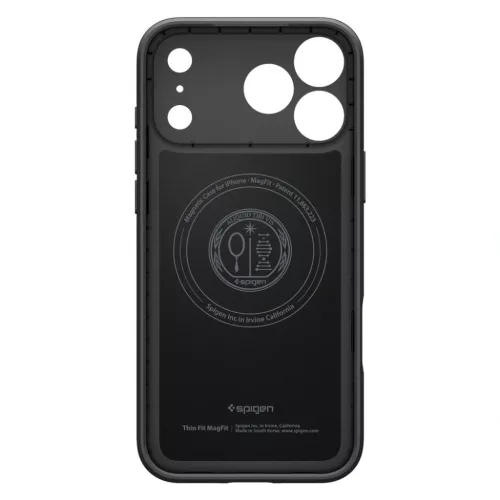 iPhone 17 Pro Spigen Thin Fit Mag Magsafe fekete tok-8800283314717 2 kép