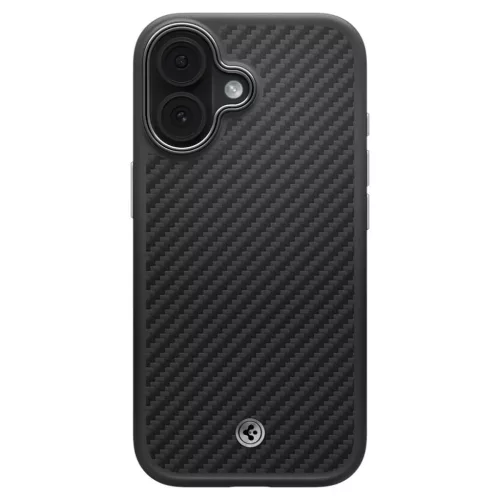 iPhone 17 Spigen Enzo Aramid "T" Magsafe Fekete/Ezüst tok-8800283311181 2 kép