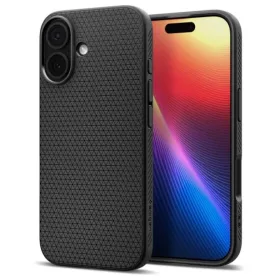 iPhone 17 Spigen Liquid Air tok Matte Black