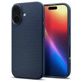 iPhone 17 Spigen Liquid Air tengerészkék tok