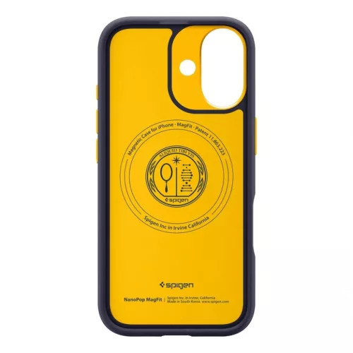 iPhone 17 Spigen Nano Pop Mag Magsafe áfonya kék tok-8800283314960 6 kép