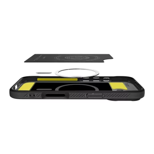 iPhone 17 Spigen Rugged Armor Mag Magsafe matt fekete tok-8800283314991 2 kép