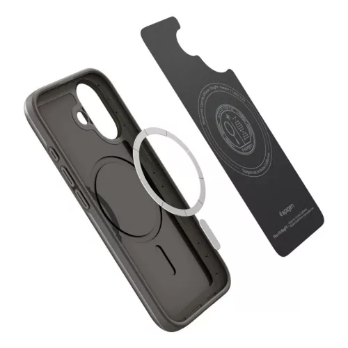 iPhone 17 Spigen Thin Fit Mag Magsafe tok Gunmetal-8800283315073 8 kép