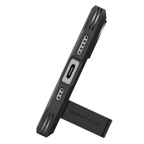 iPhone 17 Spigen Tough Armor "T" Mag Magsafe fekete tok-8800283315233 5 kép