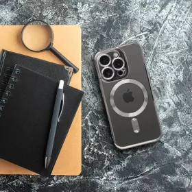 iPhone 17 Pro ELECTRO MAG COVER tok szürke titán