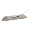 iPhone 17 Pro Max Spigen Silicone Fit Mag Magsafe tok Kőszürke-8800283314045 7 kép