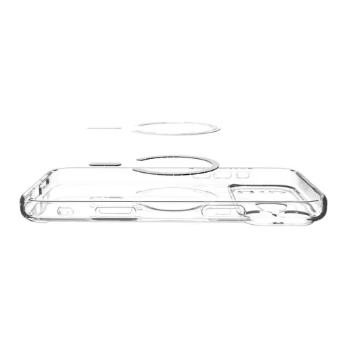 iPhone 17 Pro Spigen Ultra Hybrid Mag Magsafe tok Átlátszó/fehér-8800283314786 6 kép