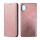 Samsung Galaxy A07 mágneses PU bőr fliptok kártyatartóval rózsaszín Alphajack
