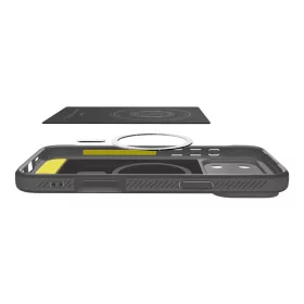 iPhone 17 Pro Max Spigen Rugged Armor Mag Magsafe szürke tok-8800283313963 2 kép