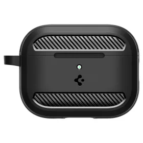 Apple AirPods Pro 3 Spigen Rugged Armor Matt Fekete tok-8800283309607 2 kép