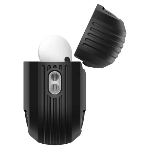 Apple AirPods Pro 3 Spigen Rugged Armor Matt Fekete tok-8800283309607 6 kép