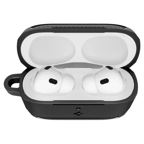 Apple AirPods Pro 3 Spigen Rugged Armor Matt Fekete tok-8800283309607 8 kép
