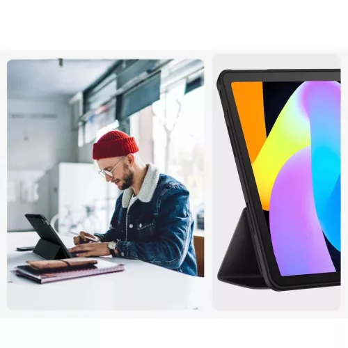 Lenovo Idea Tab 11.0 TB-336 Tech-protect Smartcase tok Fekete-5906302333387 9 kép