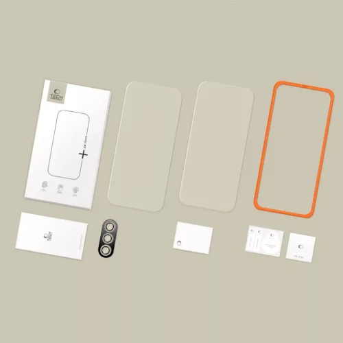 Samsung Galaxy S25 FE üvegfólia Tech-Protect Easy Set+ 3-csomag Átl-5906302332762 8 kép