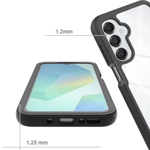 Samsung Galaxy A17 tok Tech-protect Defense 4g / 5g Fekete tok-5906302332472 3 kép