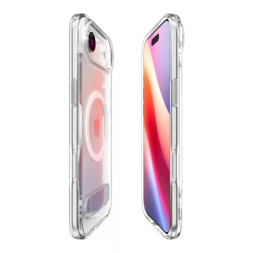 iPhone 17 Air tok Spigen Ultra Hybrid S MagSafe átlátszó/fehér tok-8800283310559 9 kép